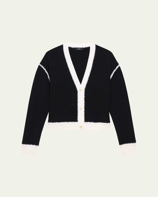 Blanket Stitch Cardigan